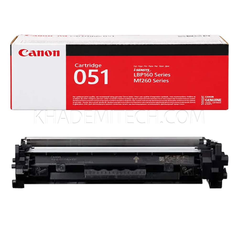 کارتریج کانن مدل 051 Canon طرح درجه یک
