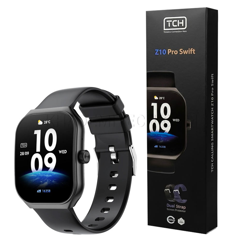 ساعت هوشمند تی سی اچ مدل TCH Z10 PRO Smart Watch SWIFT 49MM مشکی