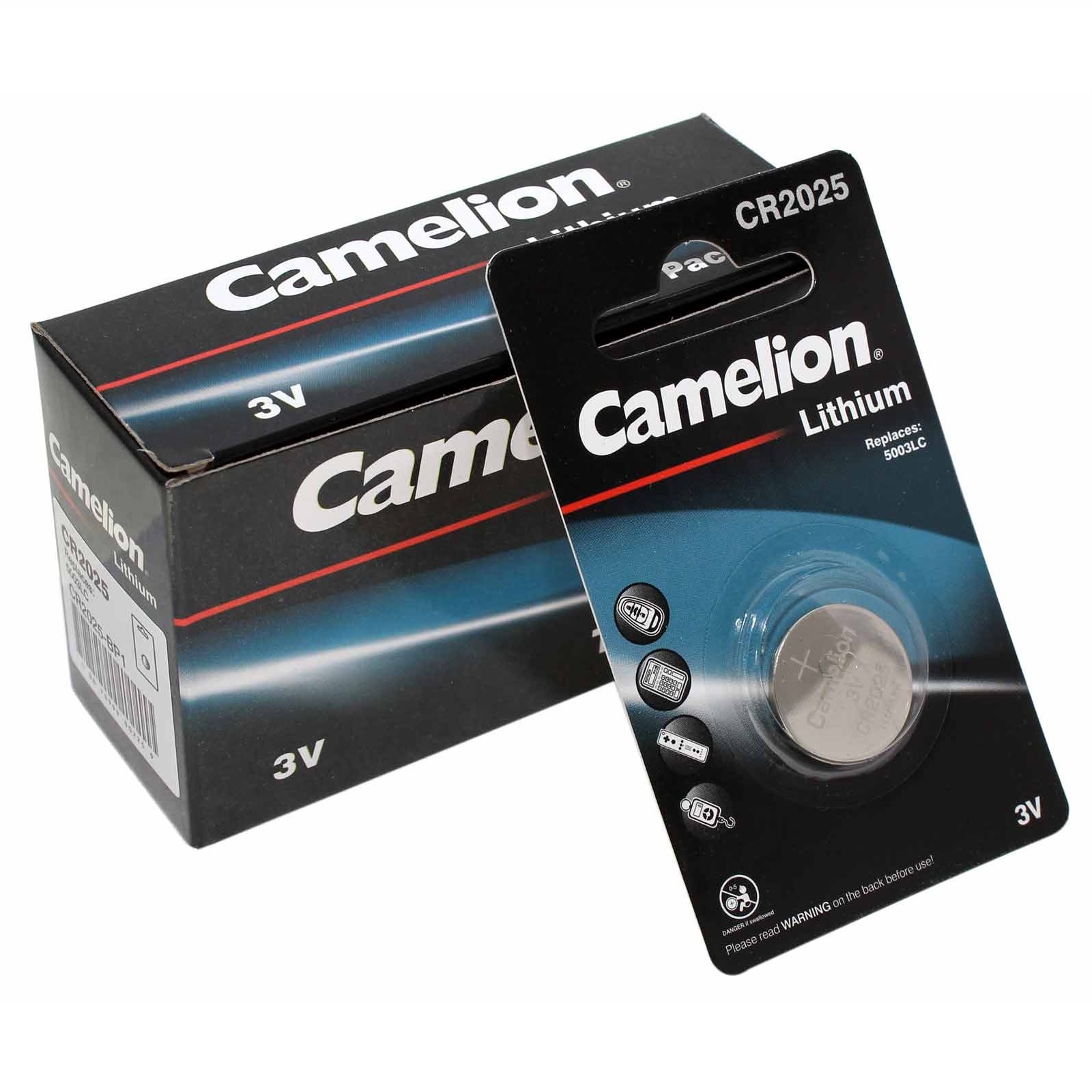 باتری سکه ای CAMELION-2025تک پک - تصویر 1