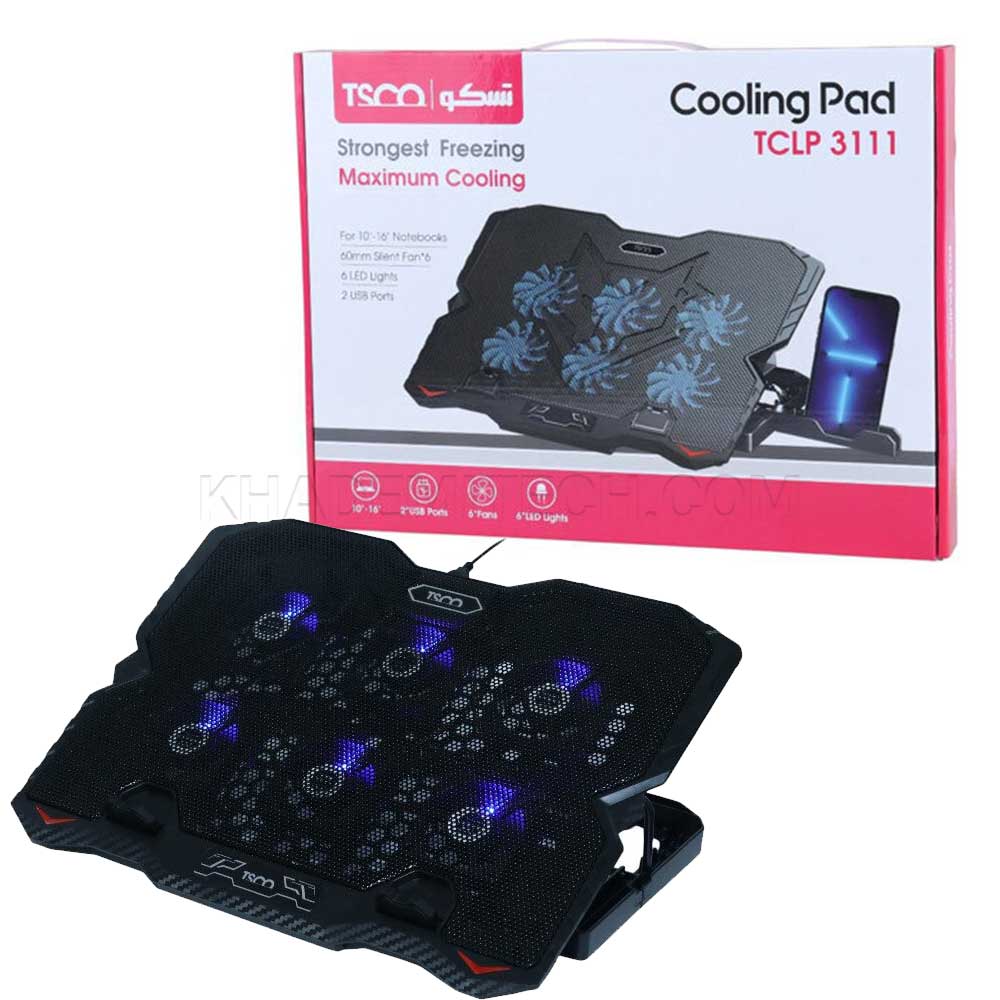فن خنک کننده نوت بوک تسکو مدل TSCO TCLP 3111