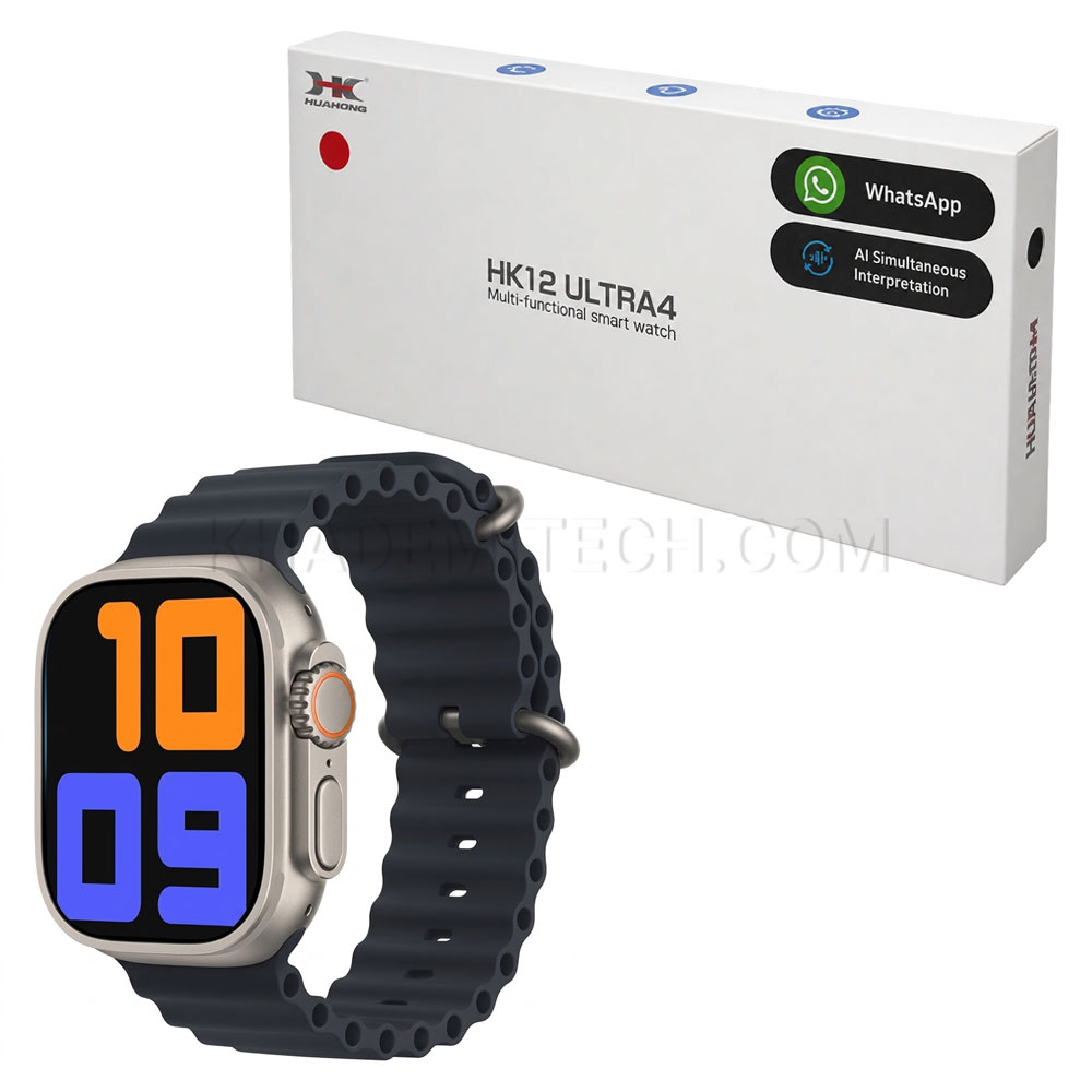 ساعت هوشمند اچ کی مدل Multi-Functional HK12 ULTRA 4
