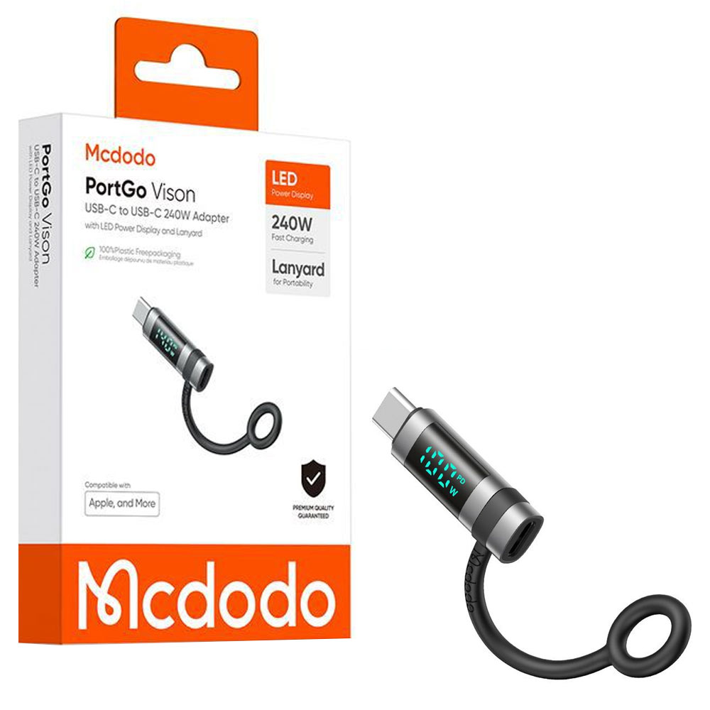 مبدل USB-C به USB-C مکدودو مدل MCDODO OT-2620 240W