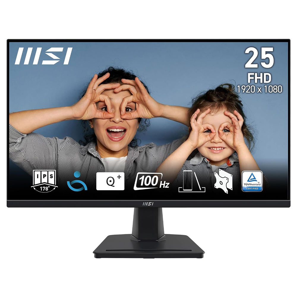 مانیتور 24.5 اینچ ام اس آی مدل MSI PRO MP252 مشکی