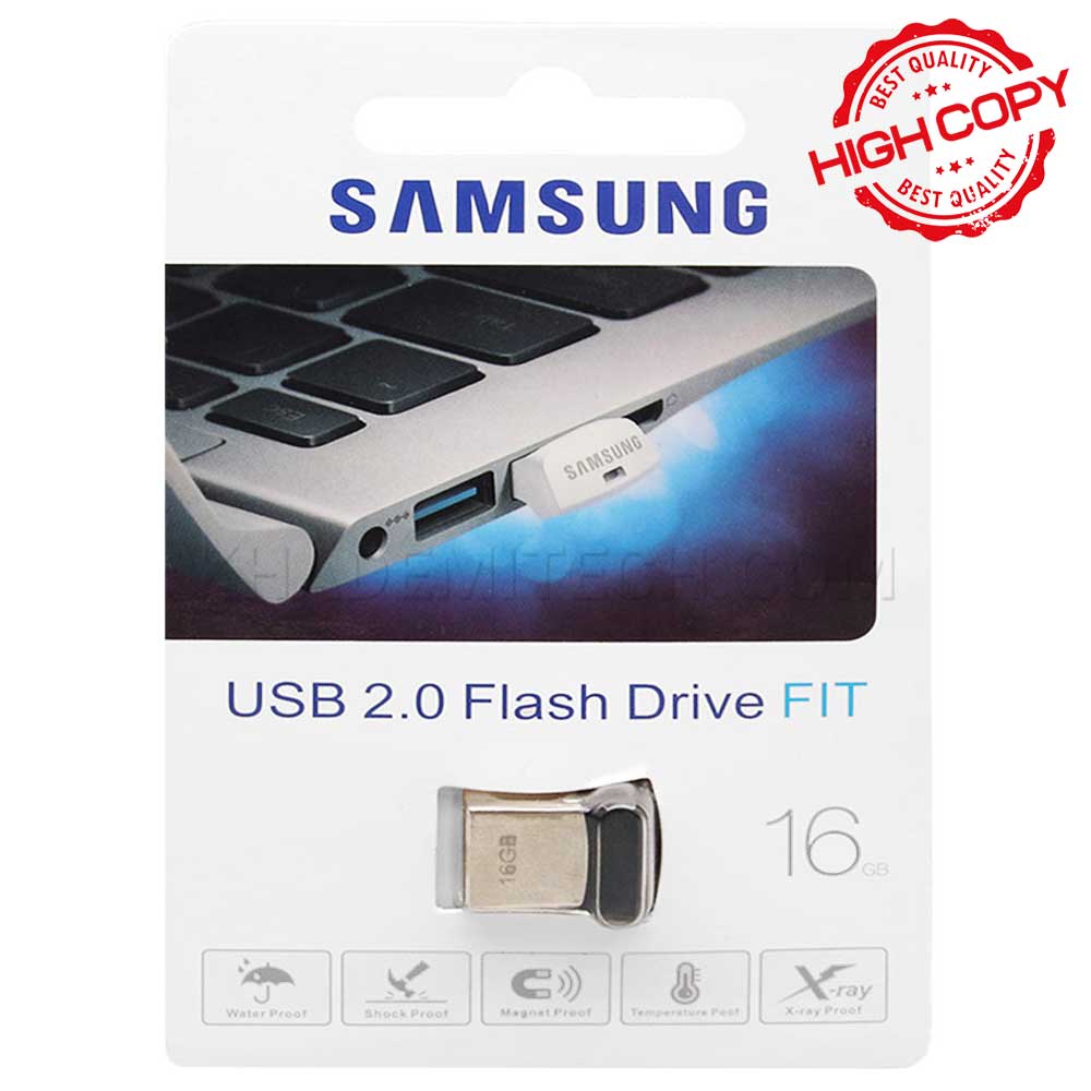 فلش سامسونگ مدل SAMSUNG FIT 16GBگارانتی مادام العمر