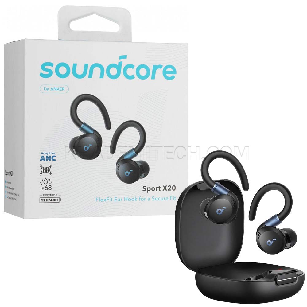 ایرپاد انکر مدل ANKER Soundcore A3968H11 Sport X20 مشکی