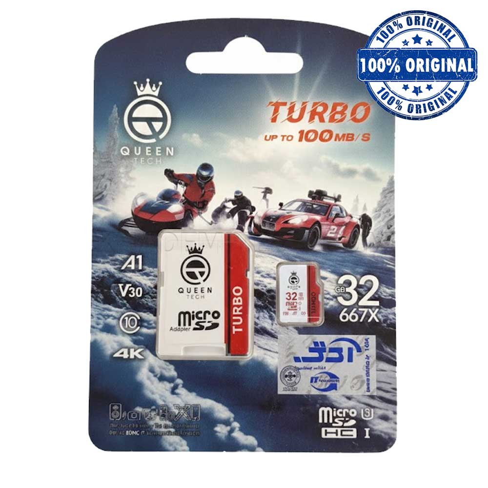 رم میکرو کوئین تک مدل QUEEN TECH TURBO 667X 32G