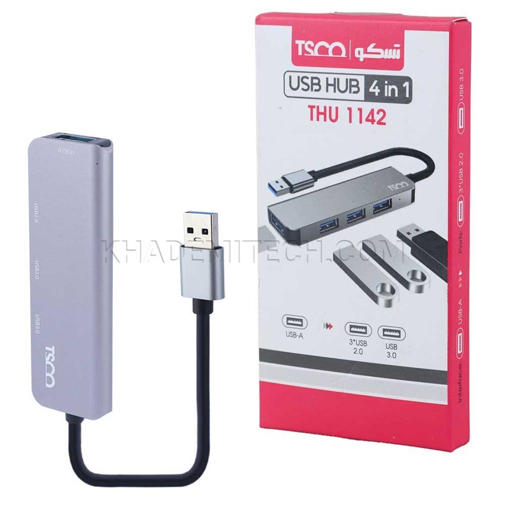 هاب تسکو مدل TSCO THU 1142 USB 4Port