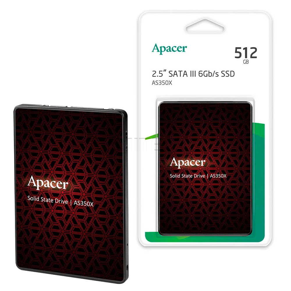 هارد SSD اینترنال اپیسر مدل APACER AS350X SATA III 512GB