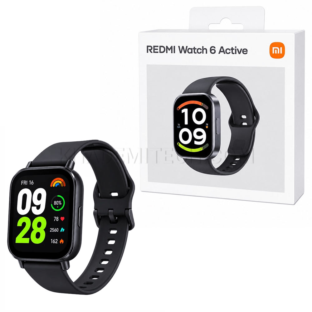 ساعت هوشمند شیائومی مدل XIAOMI REDMI WATCH 6 ACTIVE مشکی