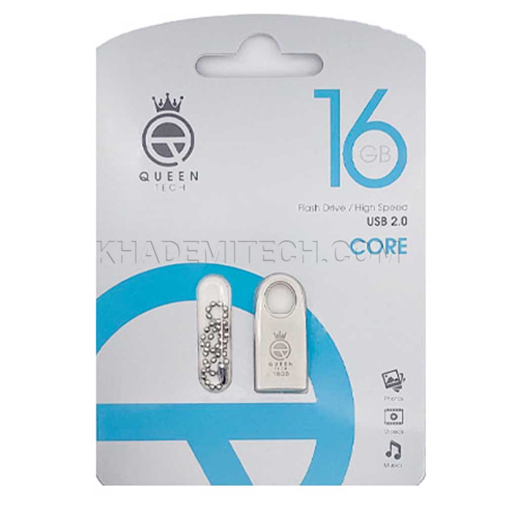 فلش کوئین تک مدل QUEEN TECH CORE 16GBگارانتی مادام العمر