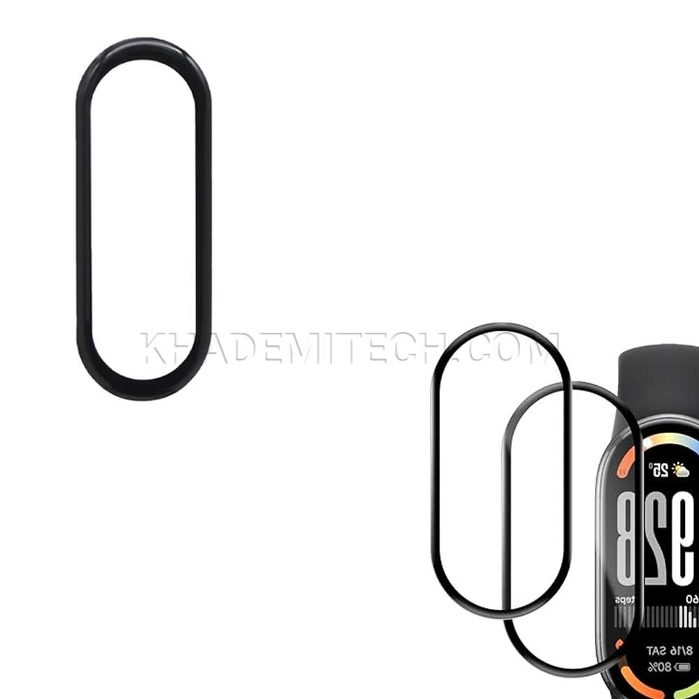 محافظ صفحه نمایش ساعت شیائومی XIAOMI MIBAND8/9/10 PMMA