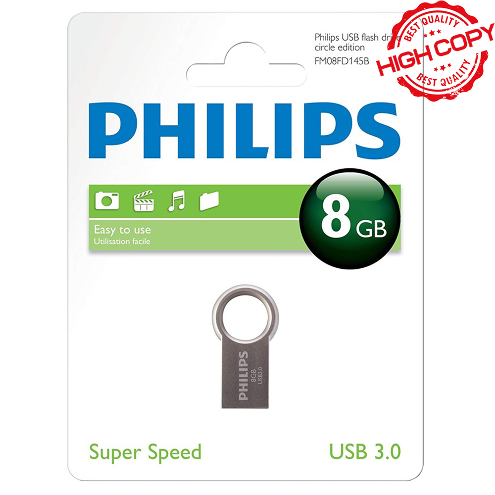 فلش فیلیپس مدل PHILIPS CIRCLE 8GB