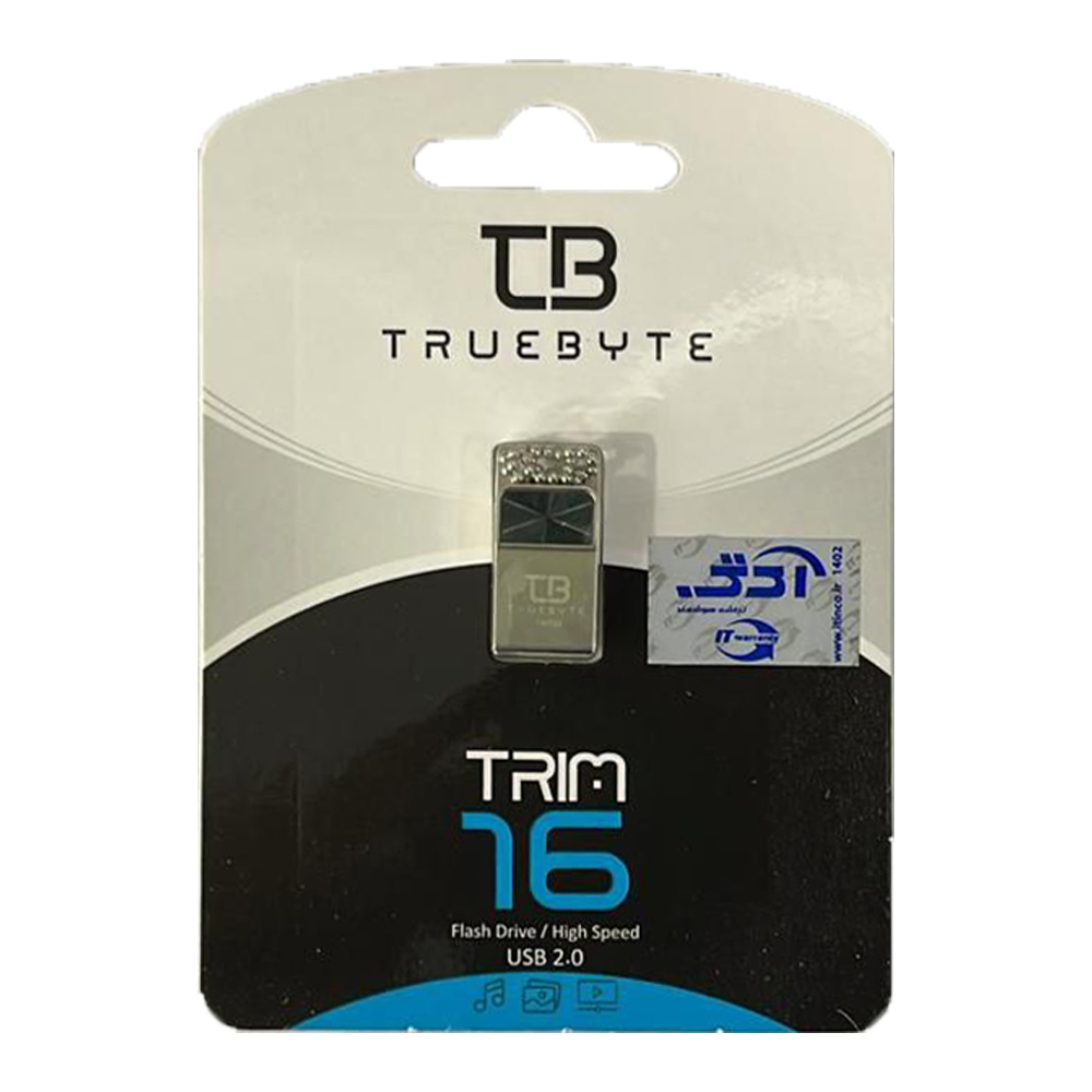 فلش تروبایت مدل TRUEBYTE TRIM 16GBگارانتی مادام العمر