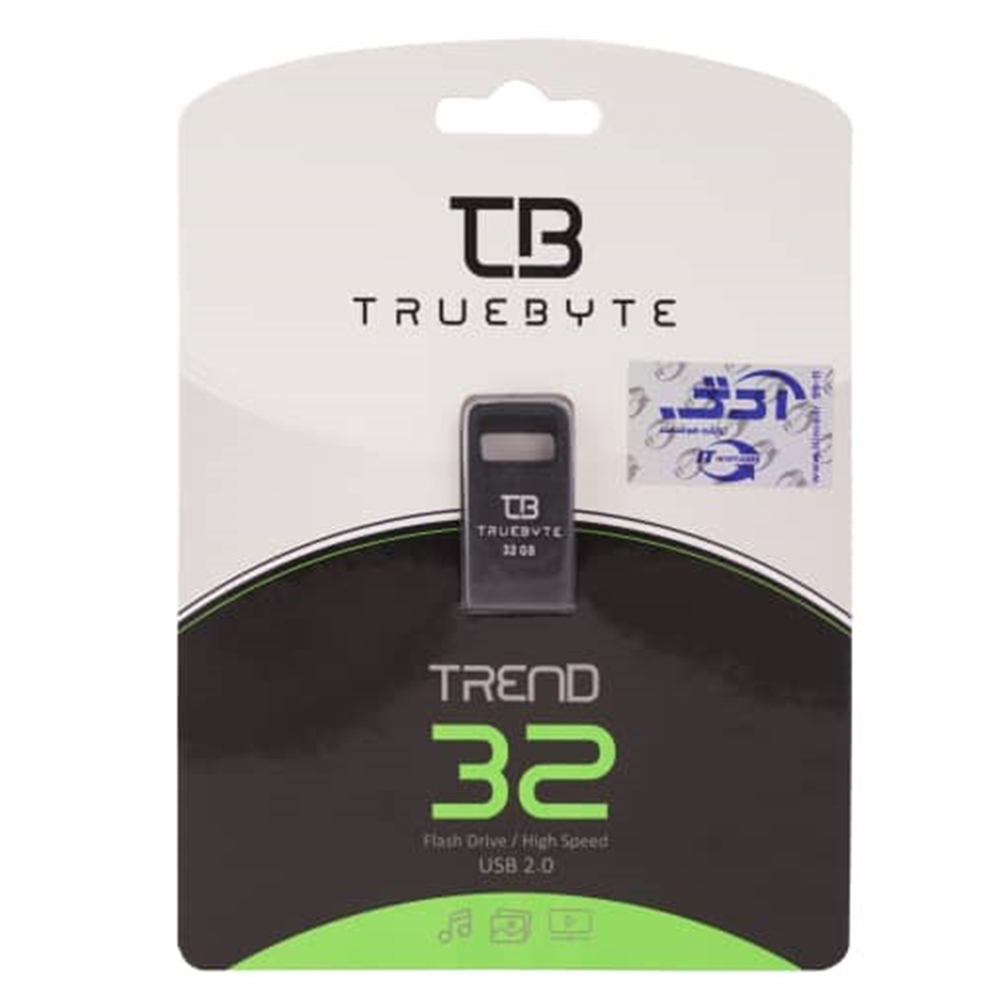فلش تروبایت مدل TRUEBYTE TREND 32G گارانتی مادام العمر
