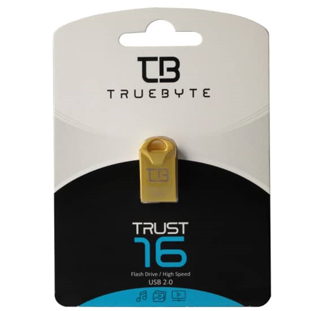 فلش TRUEBYTE TRUST 16G گارانتی مادام العمر