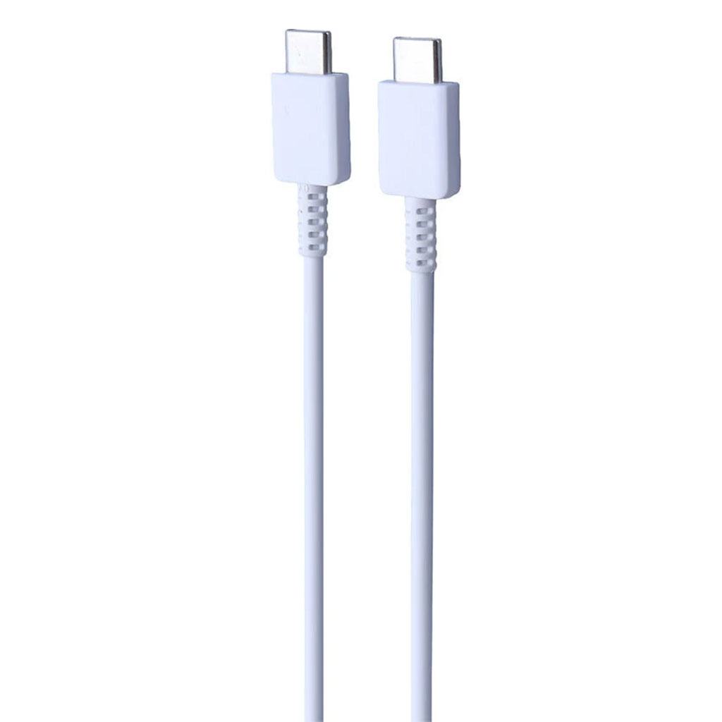 کابل شارژ دو سر تایپ سی سامسونگ مدل SAMSUNG S22 USB-C to USB-C سفید طول 1 متر