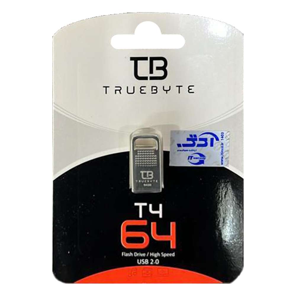 فلش تروبایت مدل TRUEBYTE T4 64G گارانتی مادام العمر