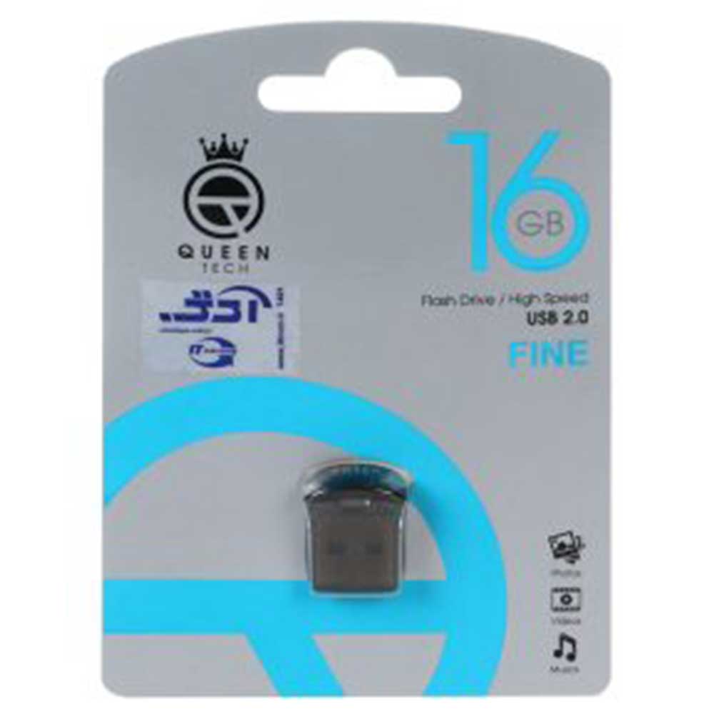 فلش QUEENTECH FINE 16G گارانتی مادام العمر