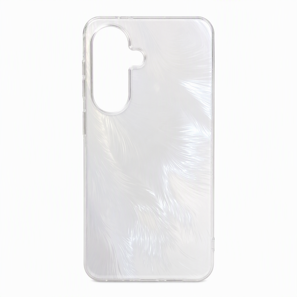 قاب سامسونگ مدل SAMSUNG A37 FEATHER نقره ای