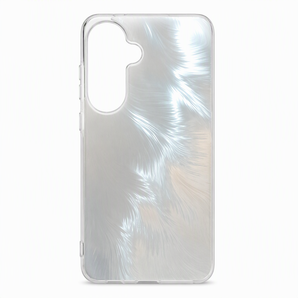 قاب سامسونگ مدل SAMSUNG A57 FEATHER نقره ای