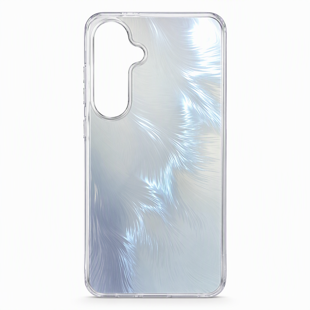 قاب سامسونگ مدل SAMSUNG S24FE FEATHER آبی