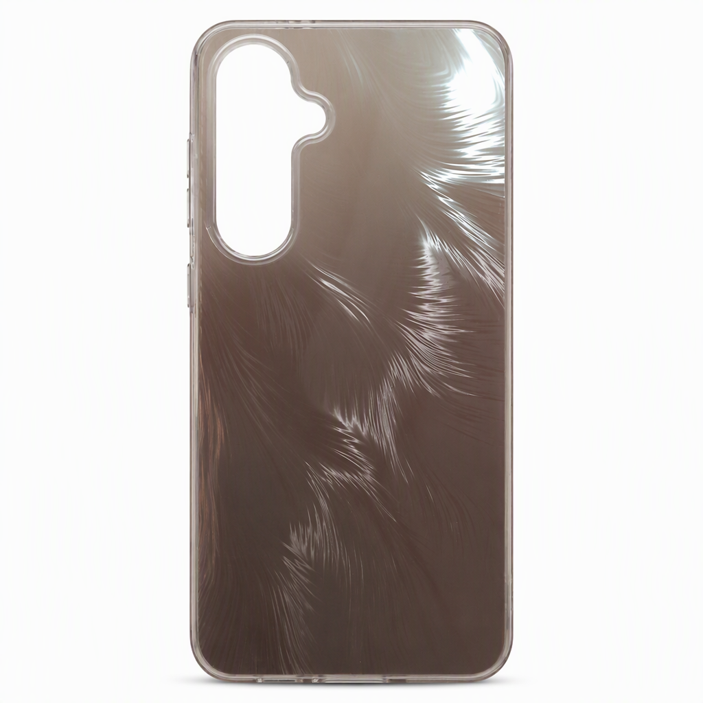 قاب سامسونگ مدل SAMSUNG S24FE FEATHER مشکی