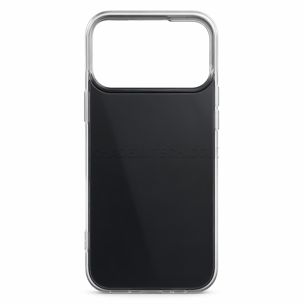 قاب آیفون مدل IPHONE 17 ProMax FEATHER مشکی