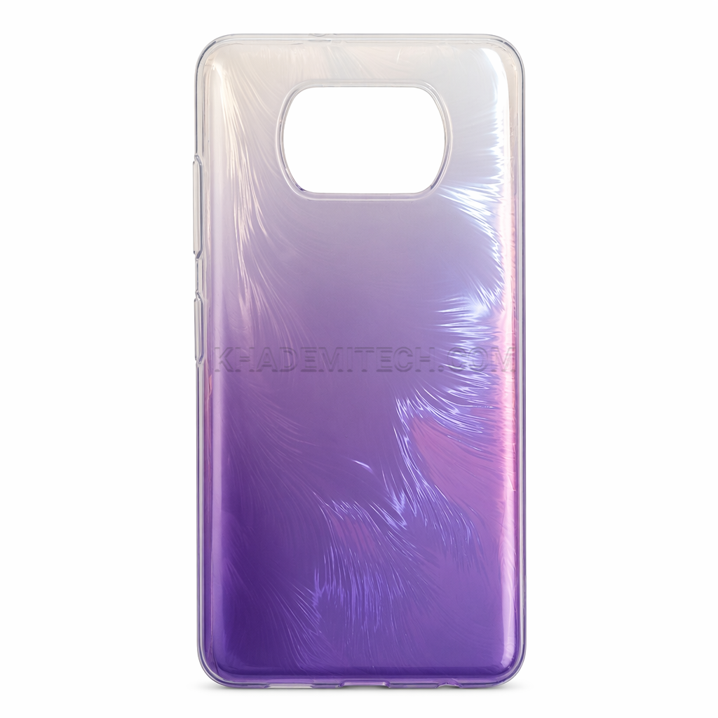 قاب شیائومی مدل XIAOMI REDMI POCO X3 FEATHER بنفش