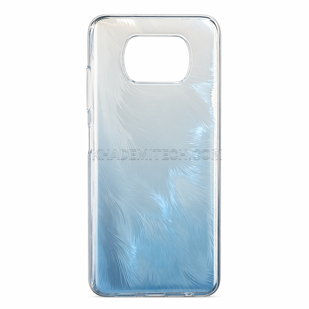 قاب شیائومی مدل XIAOMI REDMI POCO X3 FEATHER آبی