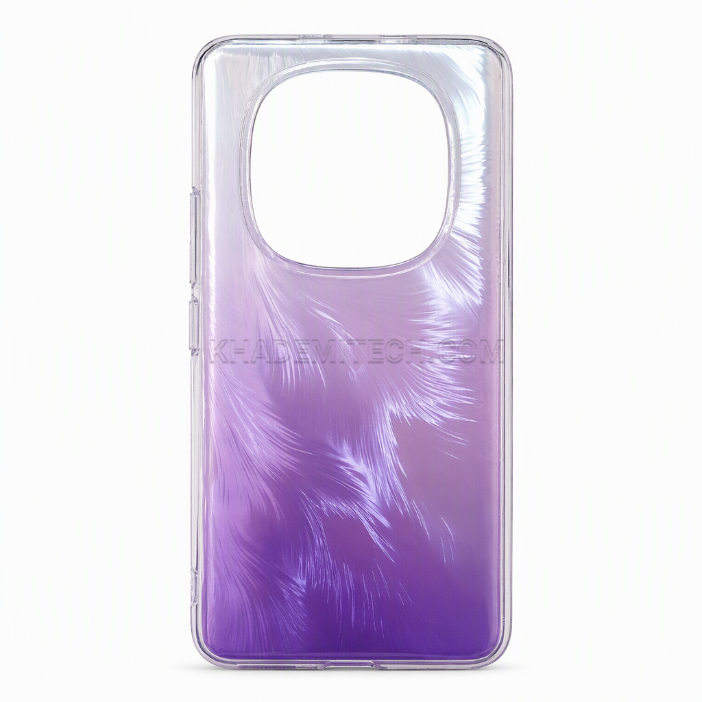 قاب شیائومی مدل XIAOMI REDMI NOTE 15 4G FEATHER بنفش
