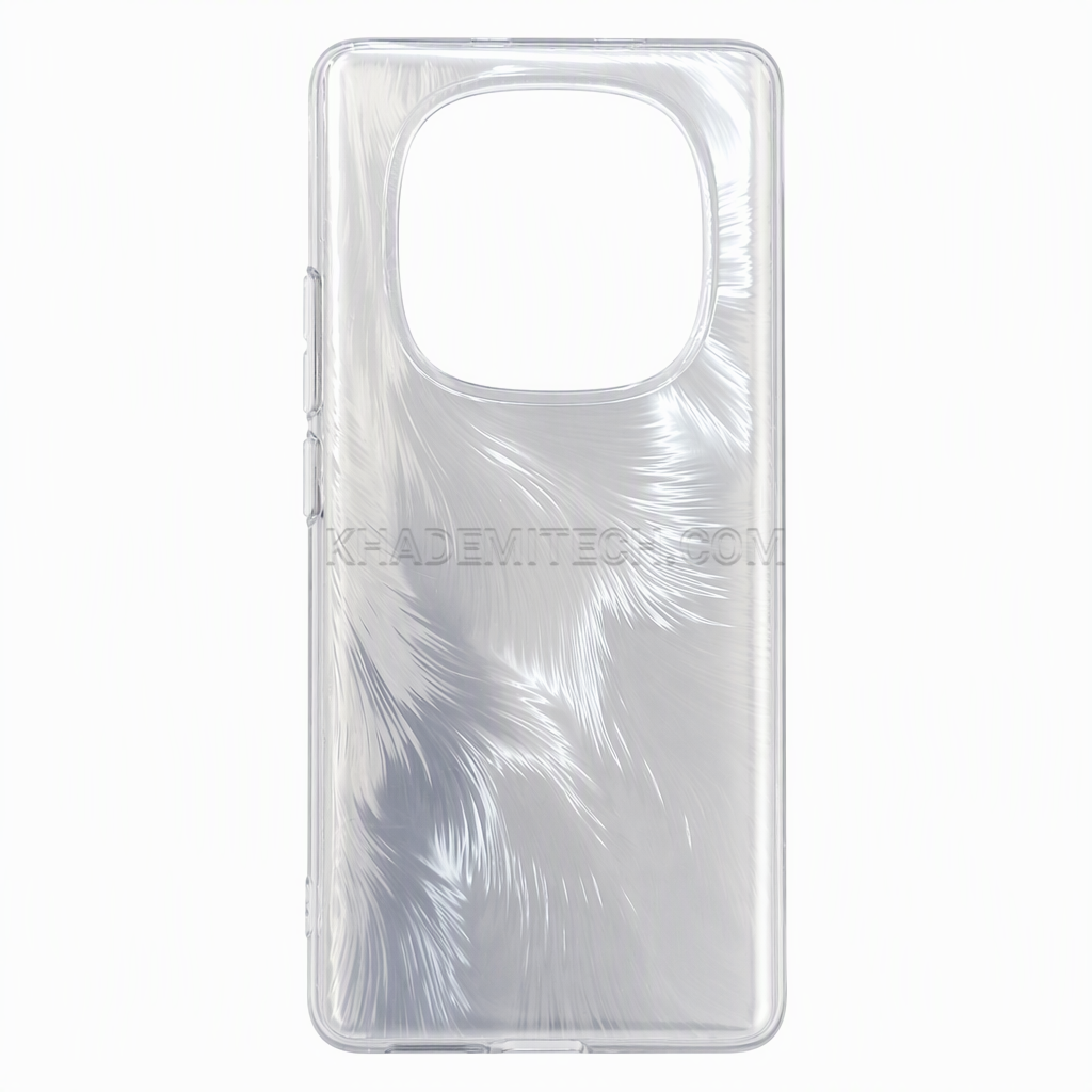 قاب شیائومی مدل XIAOMI REDMI NOTE 15 4G FEATHER نقره ای