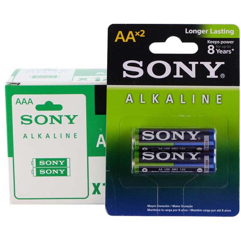 باتری آلکالاین قلم 2کارتی SONY