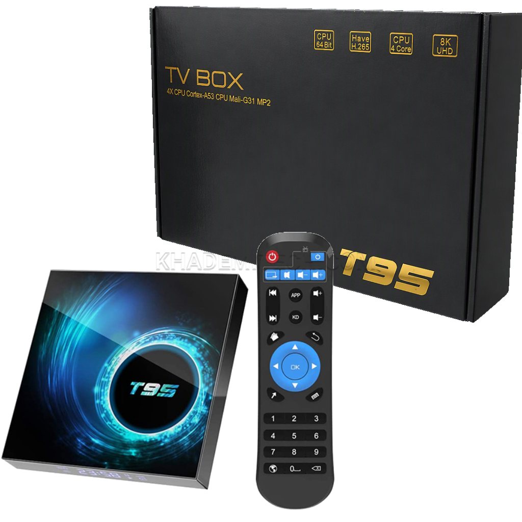 اندروید باکستی 95 مدل ANDROID BOX T95 4G/32G
