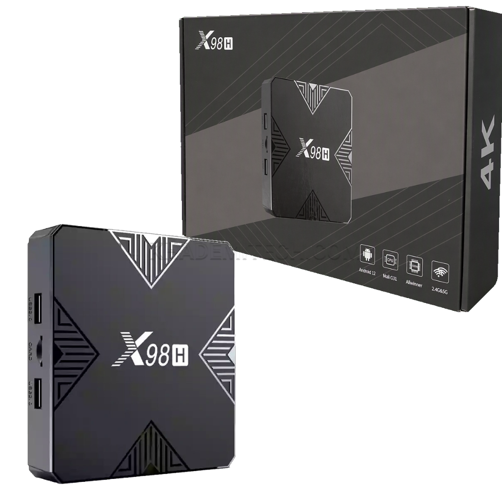 اندروید باکس ایکس 98 مدل ANDROID BOX X98H 4/32GB