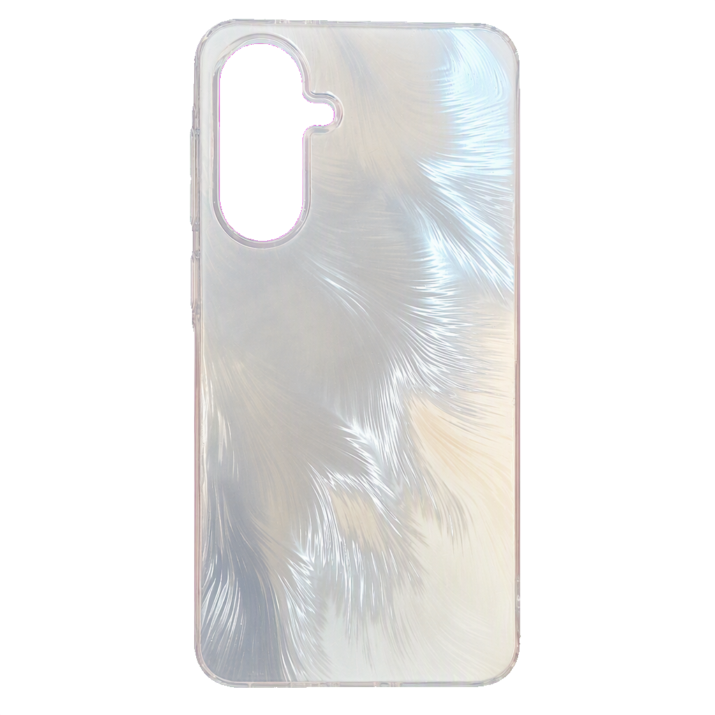 قاب سامسونگ مدل SAMSUNG A56 FEATHER آبی