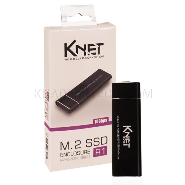 باکس هارد کی نت مدل KNET K-BM231R1 M.2 NVME SSD