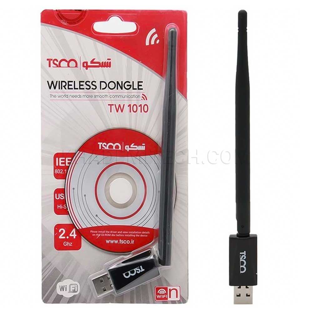 کارت شبکه بی سیم تسکو مدل TSCO TW 1010 WIFI