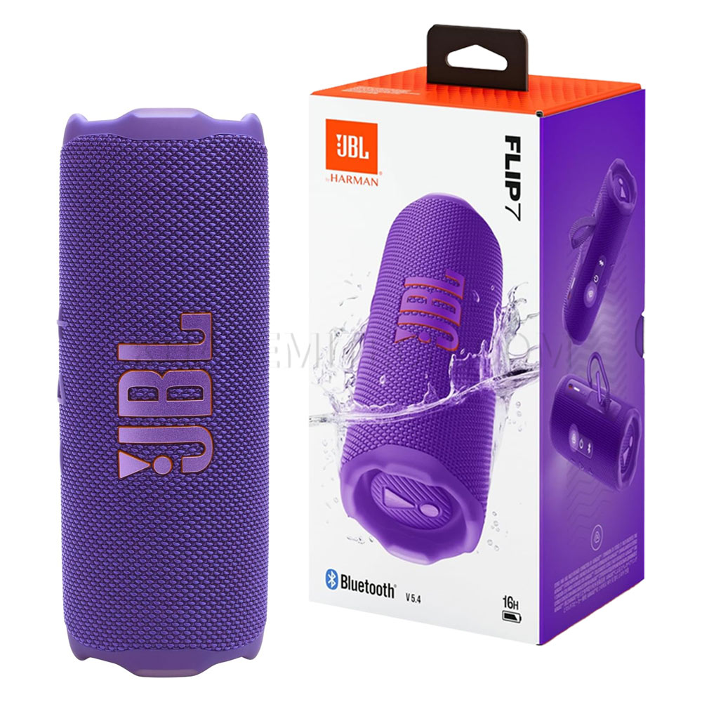 اسپیکر بلوتوثی پرتابل جی بی ال مدل JBL FLIP7 بنفش