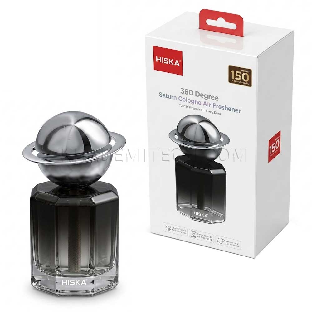 خوشبو کننده هیسکا مدل HISKA HR-29 360" Saturn Cologne AIR Freshener