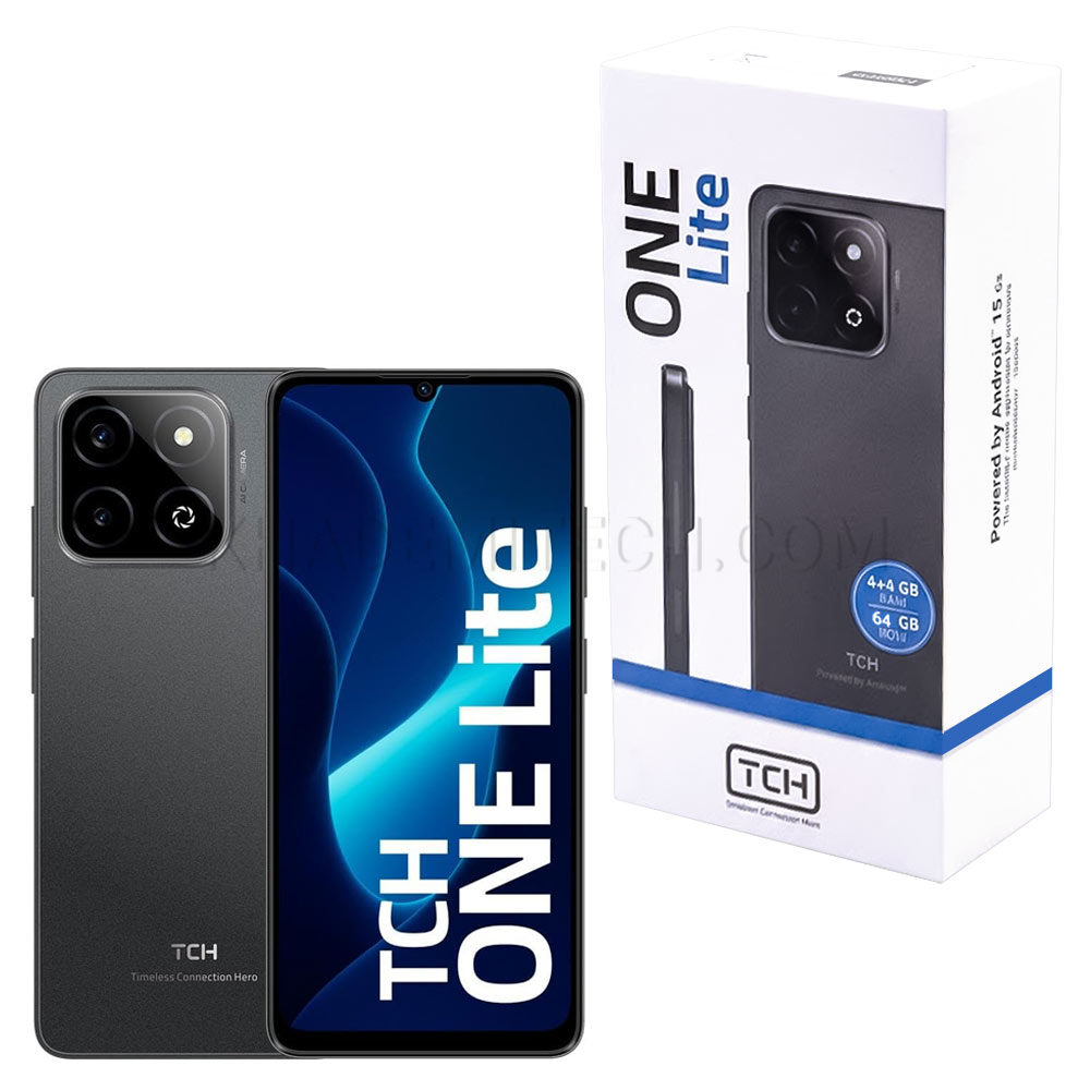 گوشی موبایل هوشمند تی سی اچ مدل TCH ONE Lite 64GB RAM 4+4GB مشکی