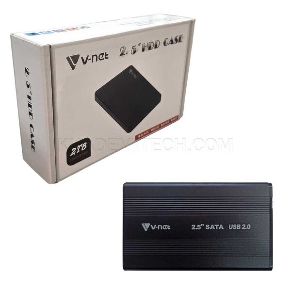 باکس هارد نوت بوک وی نت مدل V-NET V-BHDD2025 USB2.0