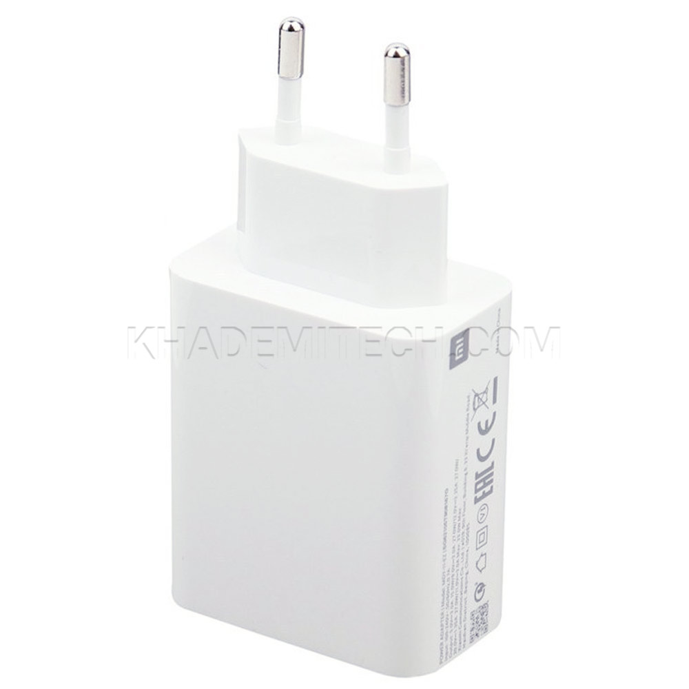 کلگی شارژر شیائومی مدل XIAOMI REDMI ORIGINAL 2-PIN 33W