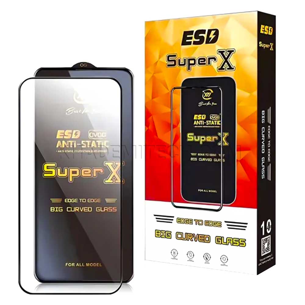 گلس آنتی استاتیک سوپر ایکس مدل SuperX OVOG XIAOMI REDMI Note 8