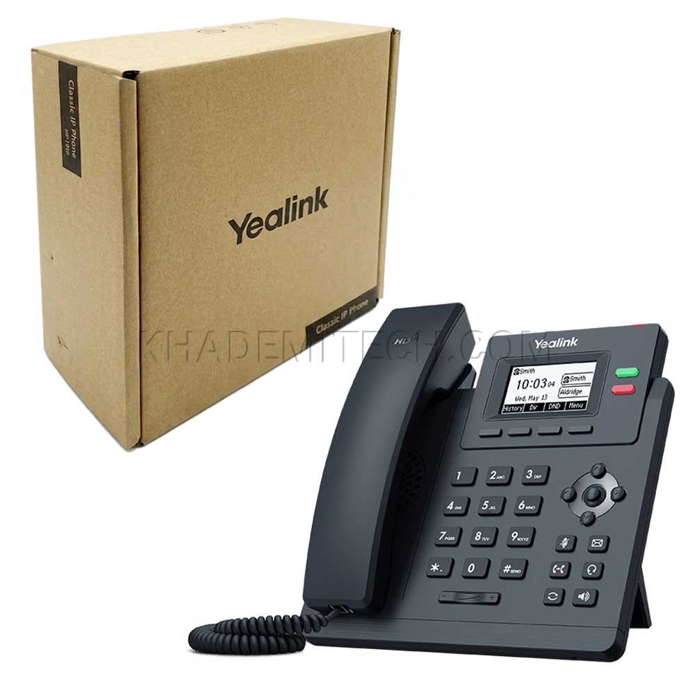 تلفن آی پی فون یالینک مدل Yealink SIP-T31P + آداپتور